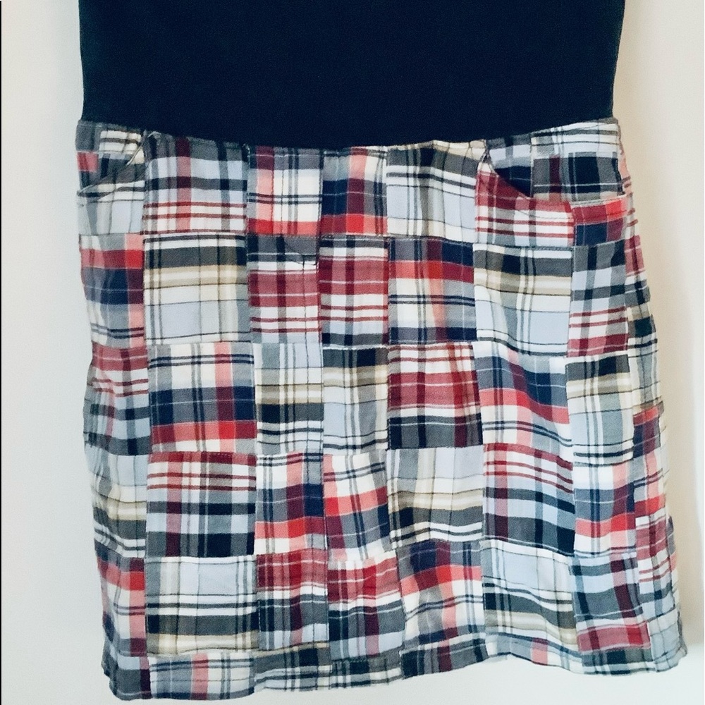 Ann Taylor LOFT maternity red, white & blue skirt. Size 4